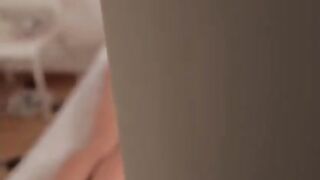 A sexy girl was massaged by her charming neighbor