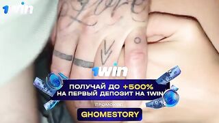 The ANAL Game. Halloween special with a hot, tattooed girl