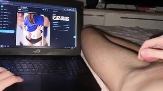 Pervert guy caught watching step sis’s OnlyFans, she fucks him to keep quiet
