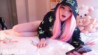 Found My Step Mom's PornHub and Stole Her Pink Panties to Play