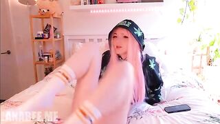 Found My Step Mom's PornHub and Stole Her Pink Panties to Play