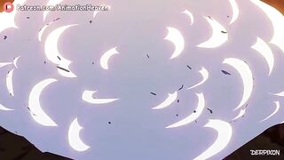 Cartoon Gangbang with Monsters, Furry, DP, Anal, Big Tits Hentai