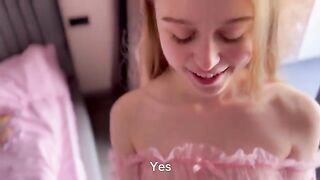 A stepbrother helped his stepsister choose underwear for her date
