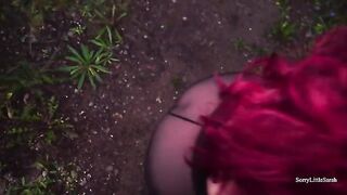 I met a Big Ass Russian Slut in the Forest and fucked her in the ass