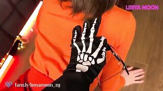 The white mask man fucked Velma in a steamy Halloween costume scene