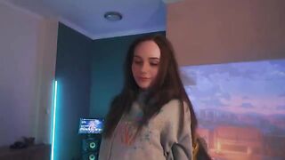 The girl realized her stepbrother’s dream of fucking with her