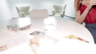 The board game with a stepbrother ends in sexual intimacy