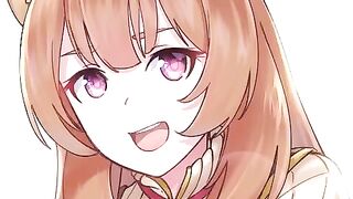 The Rising of The Shield Hero - Raphtalia Hentai JOI Edging