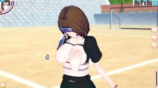 Big tits Naruto Rin Nohara 3DCG erotic anime video