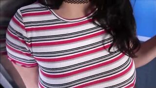 Latina stepdaughter Gabriela Lopez gets fucked by stepdad in a steamy session