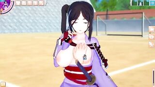 Game Koikatsu! ]Fuck Big tits DanMachi Yamato Mikoto