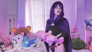 Raven discovered StarFire's toys and decided to test them herself