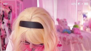 SpiderGwen, in a cosplay twist, ties and dominates her partner, delivering intense scenes