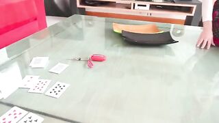 The husband played cards with friends and lost his wife to him