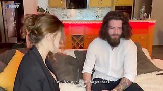 The rich stepmom got out of touch, but gave ass after a light massage