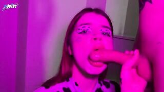 A very sexy cow girl wants your milk in an exclusive scene