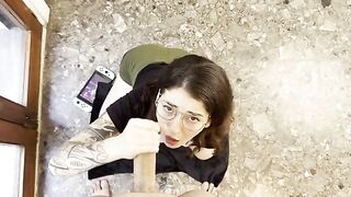 The gamer girl is impressed by your huge dick, not just a gamer