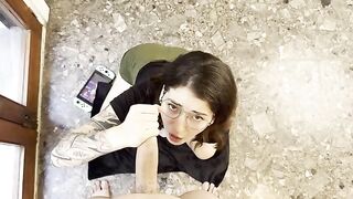 The gamer girl is impressed by your huge dick, not just a gamer