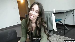 A friend joined us to fuck the fat ass girl and even got a DP!
