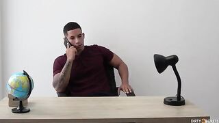 An 18-year-old Latina babe gets fucked by an agent who wants her big cock