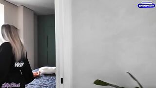 A lonely hot mom, played by stunning Letty Black, seduces a handyman