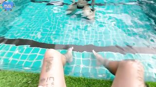 My girlfriend’s best friend cheated on her boyfriend with me. I took her in the pool