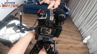 Behind the Scene: Rough Sex with a Beautiful Blonde