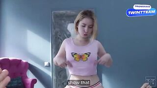 Pervert Stepfather fucks his stepdaughter for taking his money