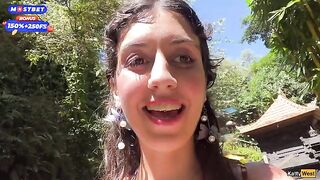 I did a crazy cum walk on the waterfall and got many facials
