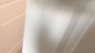 Spying on the hot goth step sister with big natural tits is a fantasy