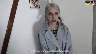 A random girl scared me, fortunately, turned out to be a nymphomaniac