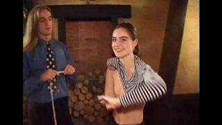 A hairy chick gets her pussy messed around with in this hot video