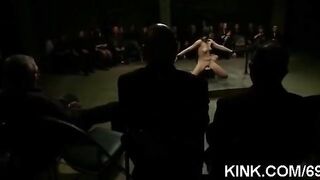 The leader played a joke with bondage and 10 vibrators