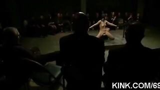 The leader played a joke with bondage and 10 vibrators
