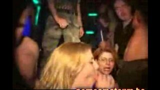 Bunch of sluttish whores are having a rest in the club
