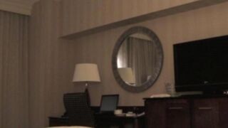 He brought a whore to the hotel and began to undress her before sex