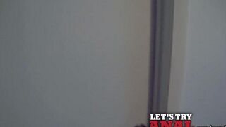 Cute blonde Kitty Jane fucks in her anal in HD