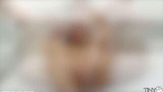 A fat man with a big cock fucks a girl with braces
