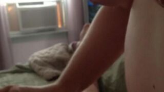 Sometimes a girl needs to be woken up in a rough way by a cock