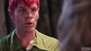 Keira Nicole gets her pussy railed by horny Peter Pen on the bed