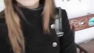 Picked up a chick at the bus stop and fucked her