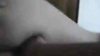 A Negro man fucked her ass and made a video of it, just like a real pro