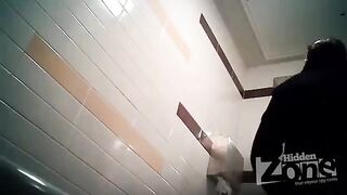 A camera has been secretly set up in the woman's toilet. Don't peek!