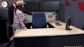 An Asian guy is fucking his secretary at the workplace in this hot video