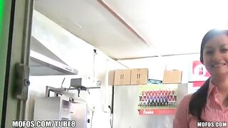 A girl is fucking for money in this eporno video