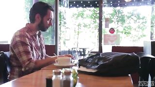 The guy picked up an Asian in the cafe and fucked