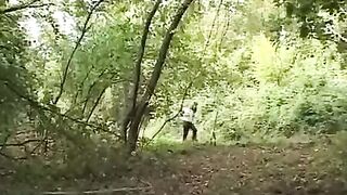 Girl was captured by a maniac in the forest and forced to engage in intimate acts