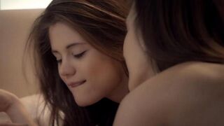 Lesbian beauties licked each other’s sweet pussies and reached orgasmic heights