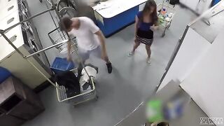 A girl is having sex, unaware that she’s being filmed