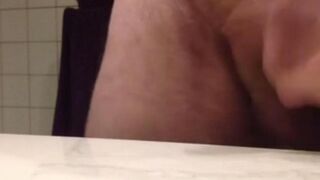 A hot man made a non-standard exercise with his classmate under the table